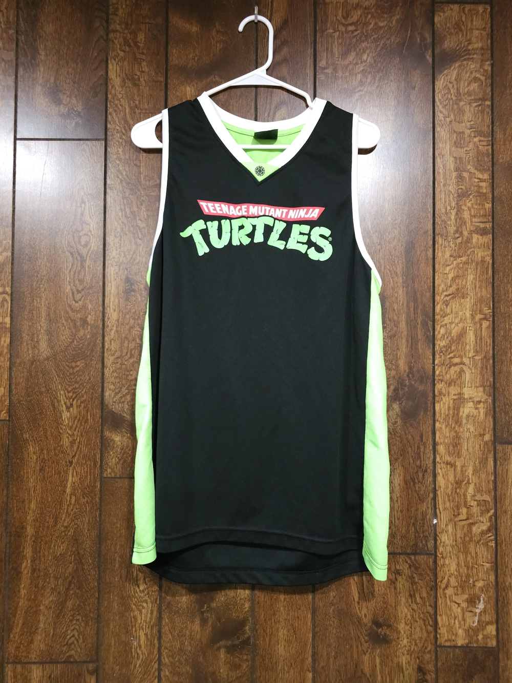 TMNT Mens Jersey Sleeveless Medoum Top Ninja Turtles